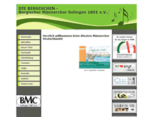 Tablet Screenshot of die-bergischen.de